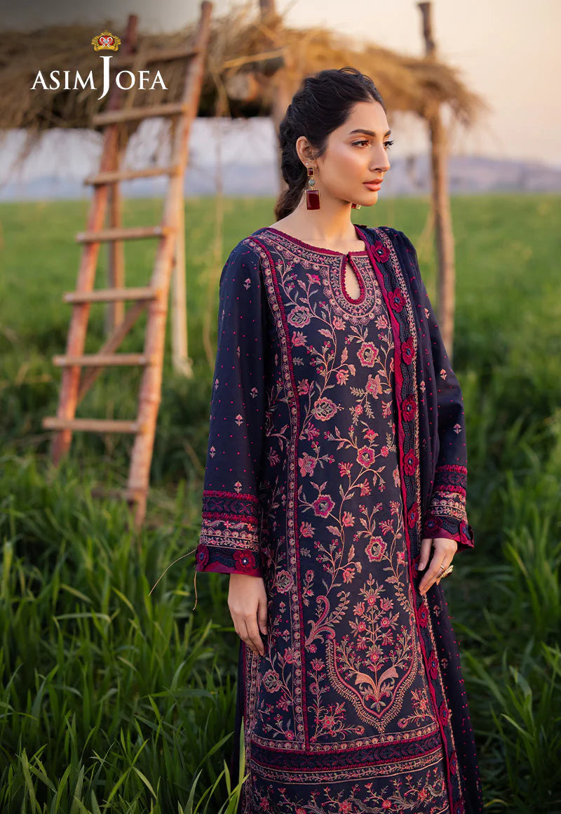 ASIM JOFA LAWN COLLECTION 2025 (AJELL-01)
