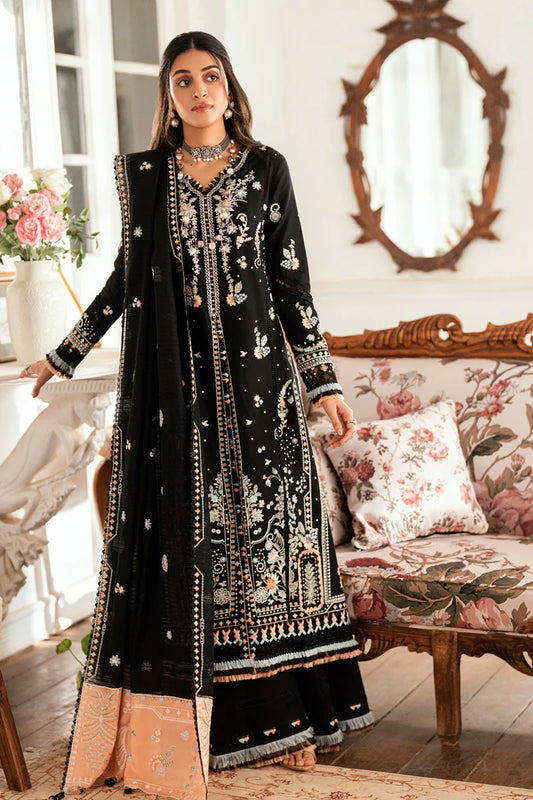 QALAMKAR LUXURY LAWN EID EDIT SB-03-MISHA