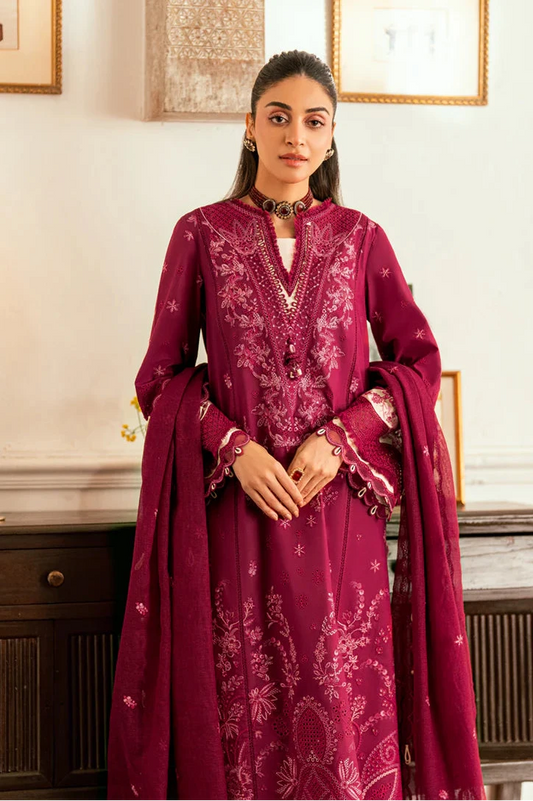 QALAMKAR LUXURY LAWN EID EDIT SB-02 SAMEEN