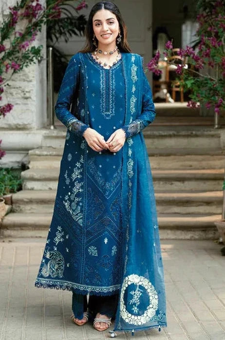 QALAMKAR LUXURY LAWN EID EDIT SB-11 NORAY
