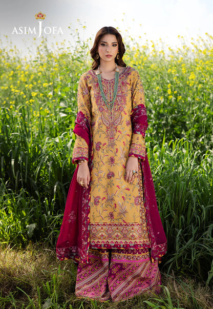 ASIM JOFA LAWN COLLECTION 2025 (AJELL-07)